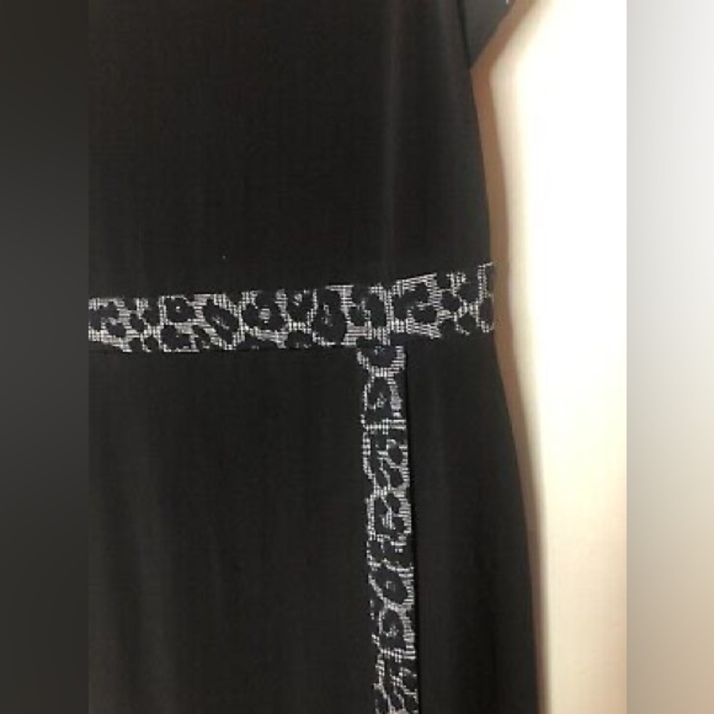 MICHAEL KORS Black Faux Wrap Dress - Small! - Picture 4 of 7